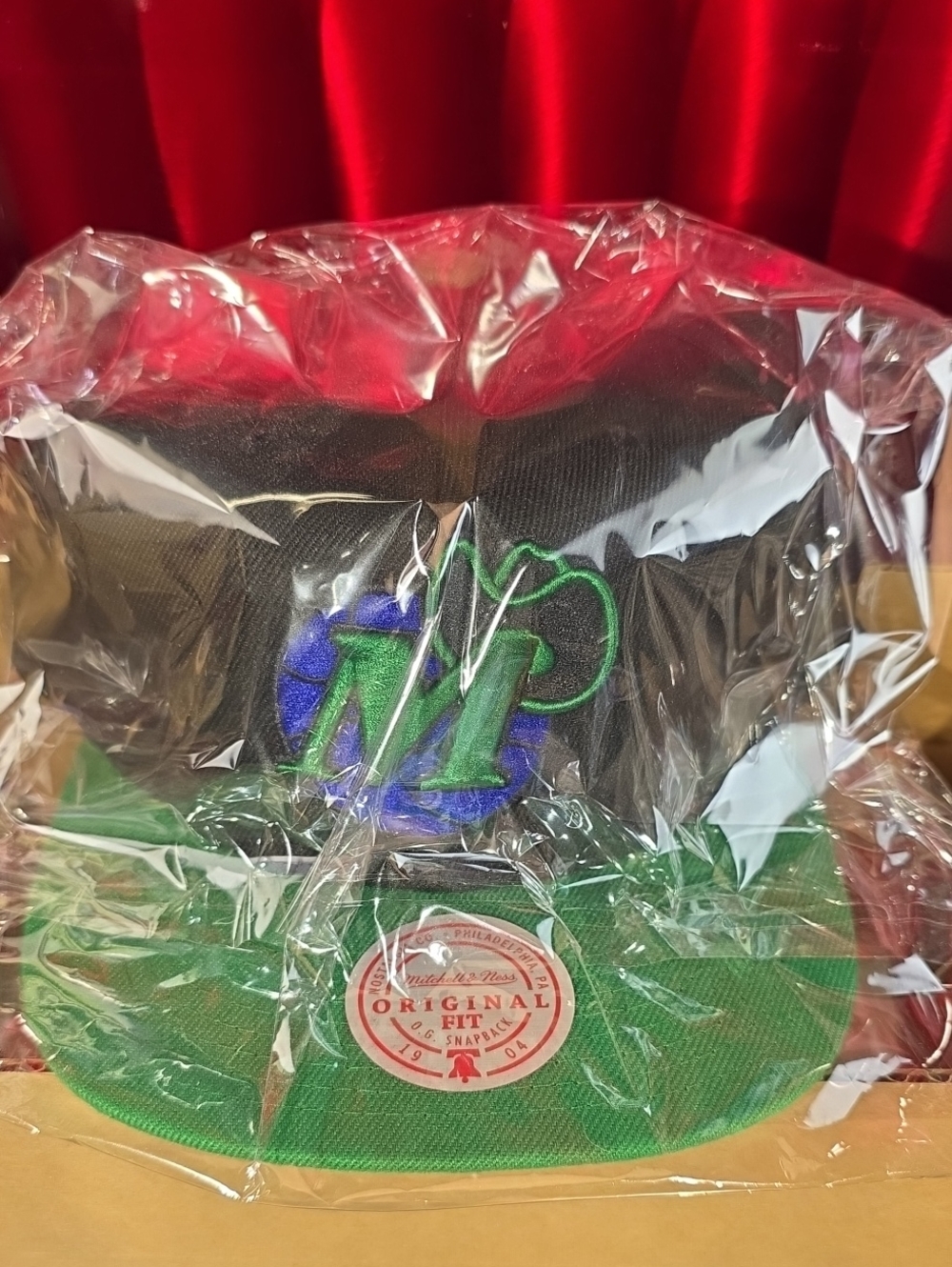 Mitchell & Ness Dallas Mavericks Throwback Snapback Hat New
